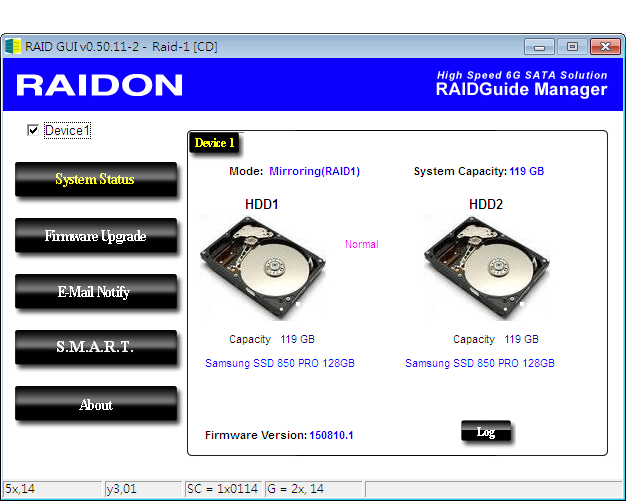Ir2771 S3 2 5吋兩顆式磁碟陣列raid 0 1 Hdd Ssd 支援s M A R T 露天拍賣